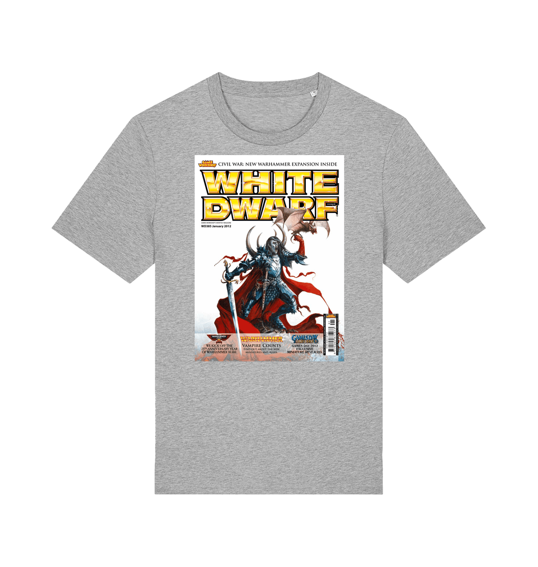 Heather Grey Printed T-shirt Front